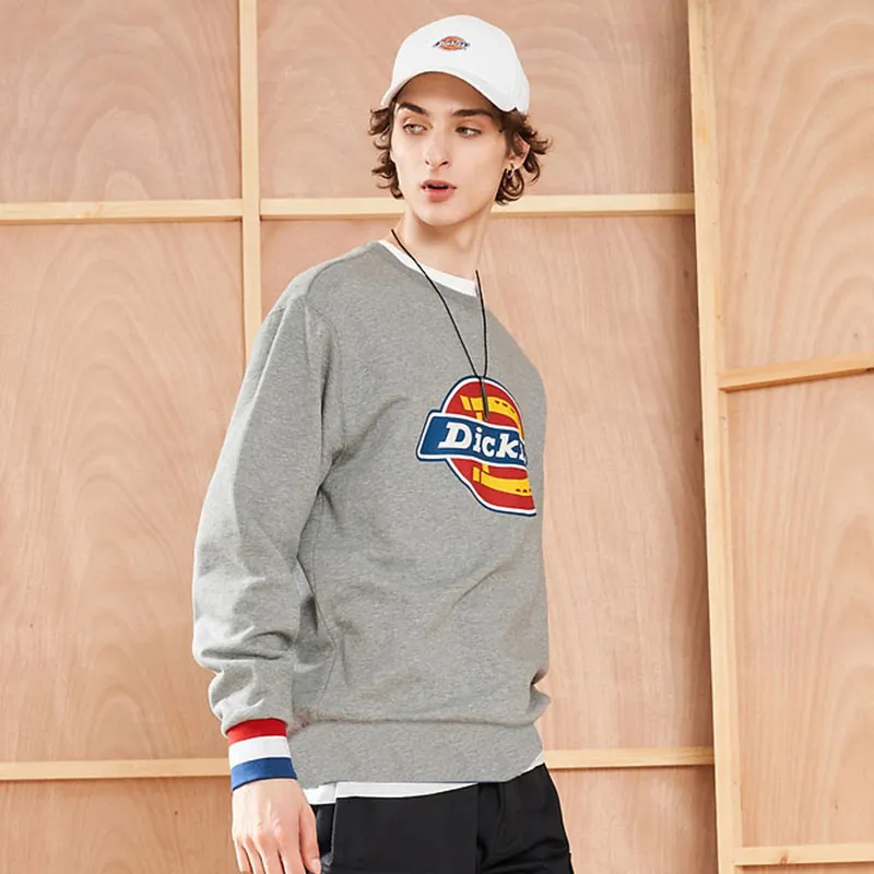Dickies Sweatshirts Unisex Medium Feather Gray-3
