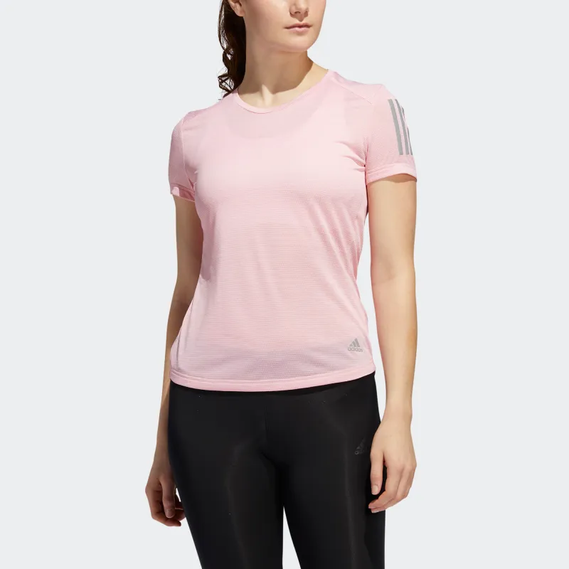 Adidas Regular T Shirt Women's Pink-3