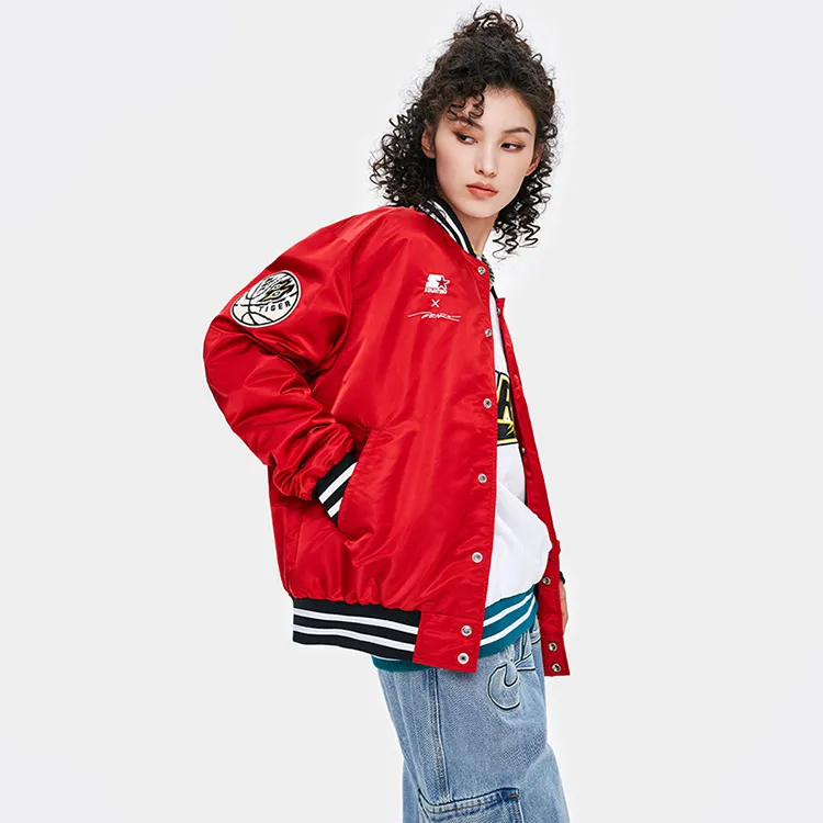 STARTER Baseball Jerseys Unisex Scarlet-2