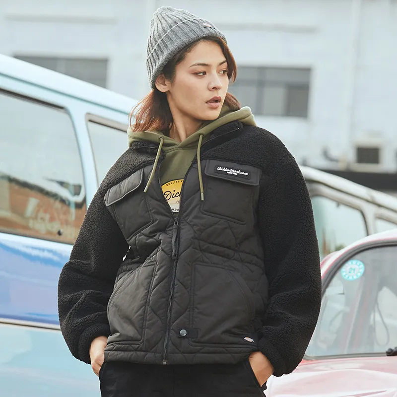 Dickies Puffer Jacket Unisex Black-4