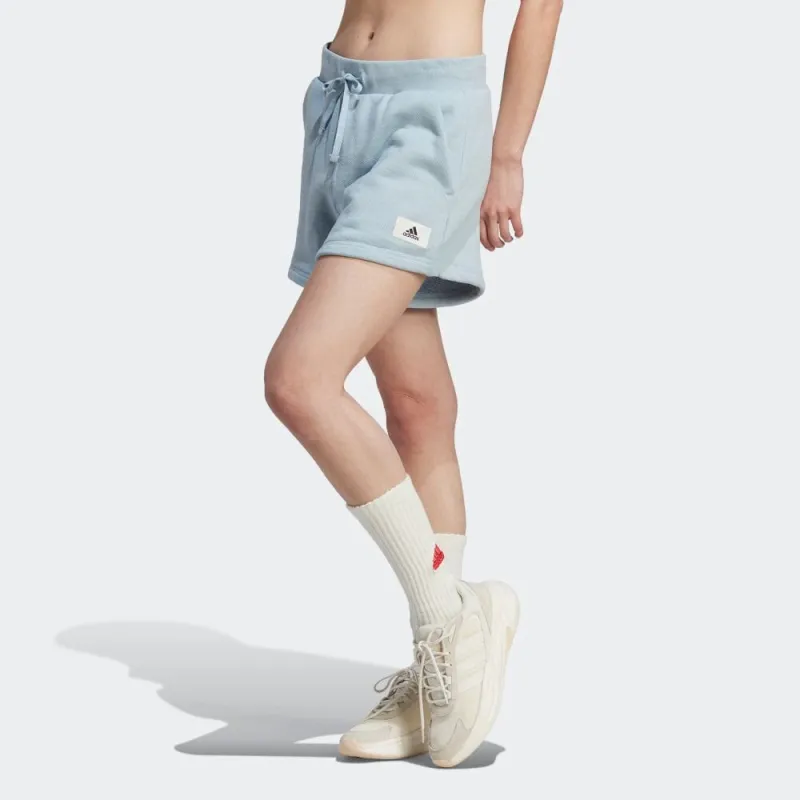 Adidas Casual Shorts Women's Blue Gray-1