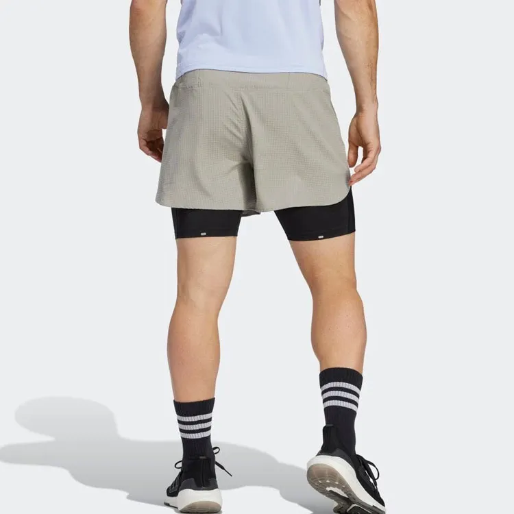 Adidas Casual Shorts Men Marble Silver-3