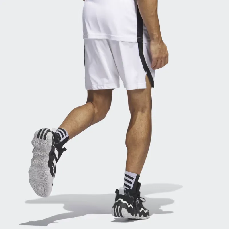 Adidas Basketball Shorts Men Black/White-2