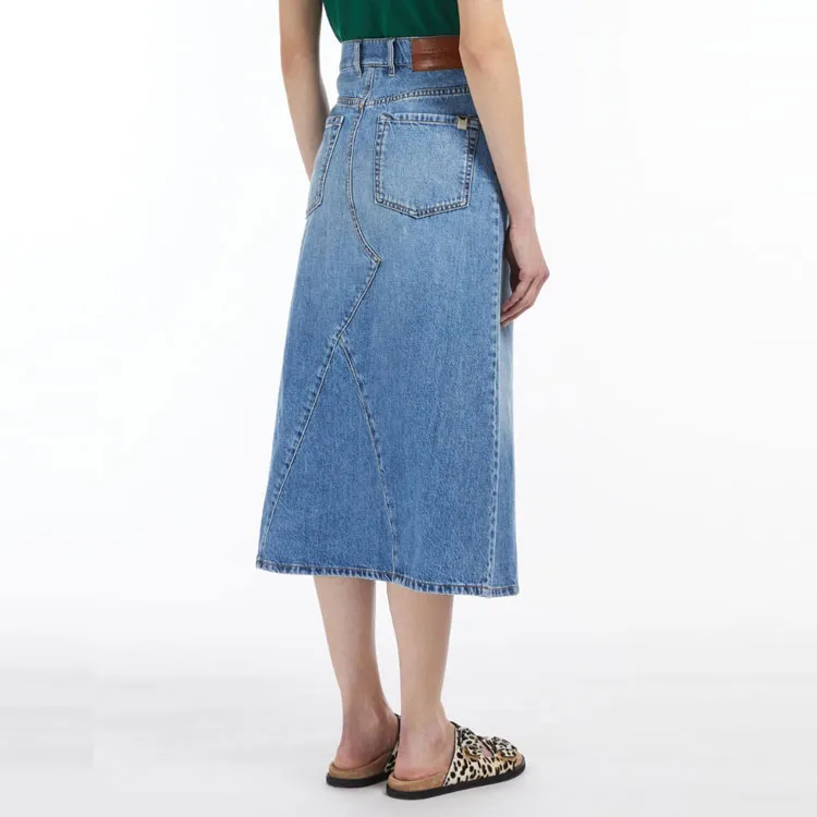 WEEKEND MaxMara Denim Dress Women's Blue-3