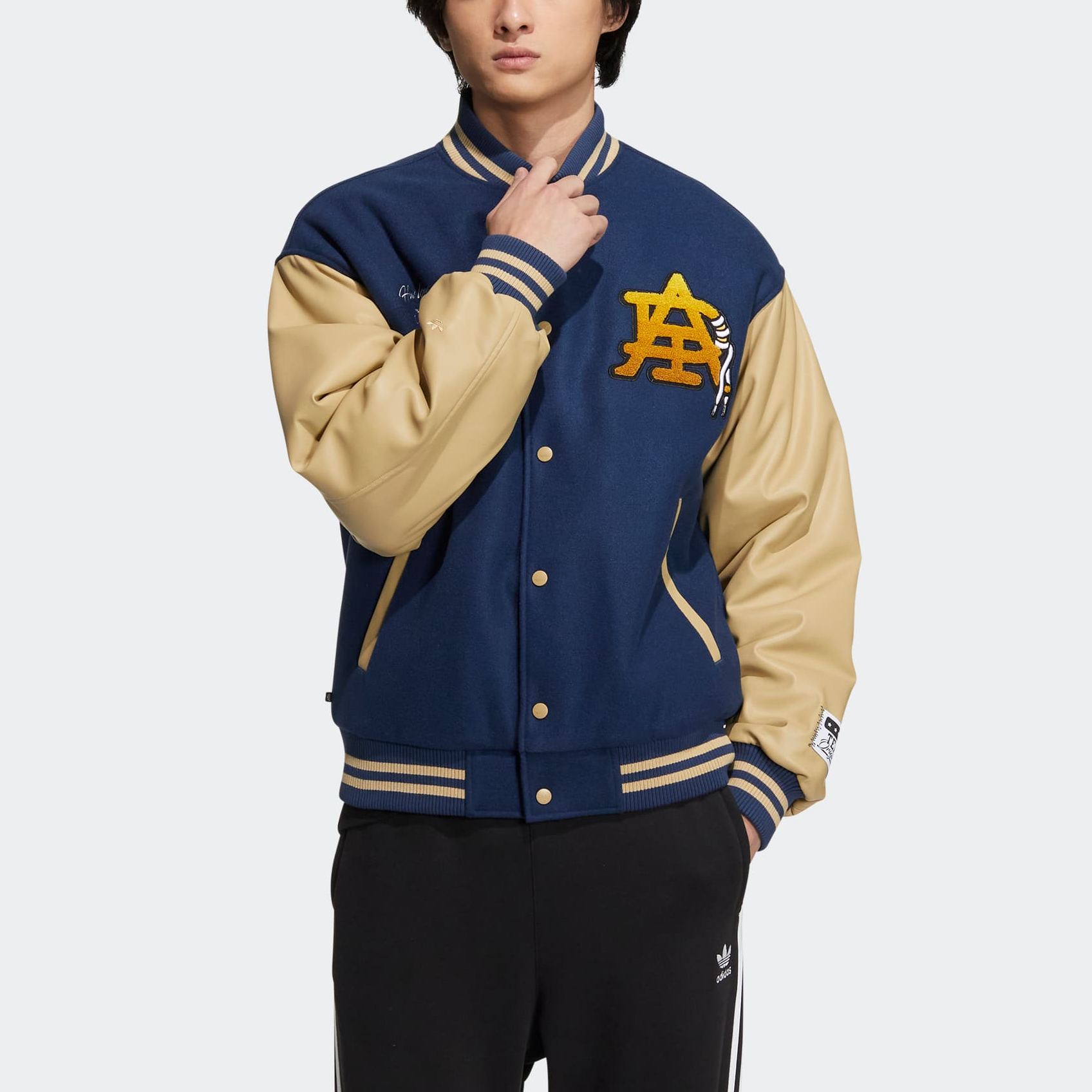 ⭐︎ケンジ⭐︎ adidas spezial ブルゾンジャケット ネイビー Adidas Originals Jackets Unisex Ink Blue S - POIZON