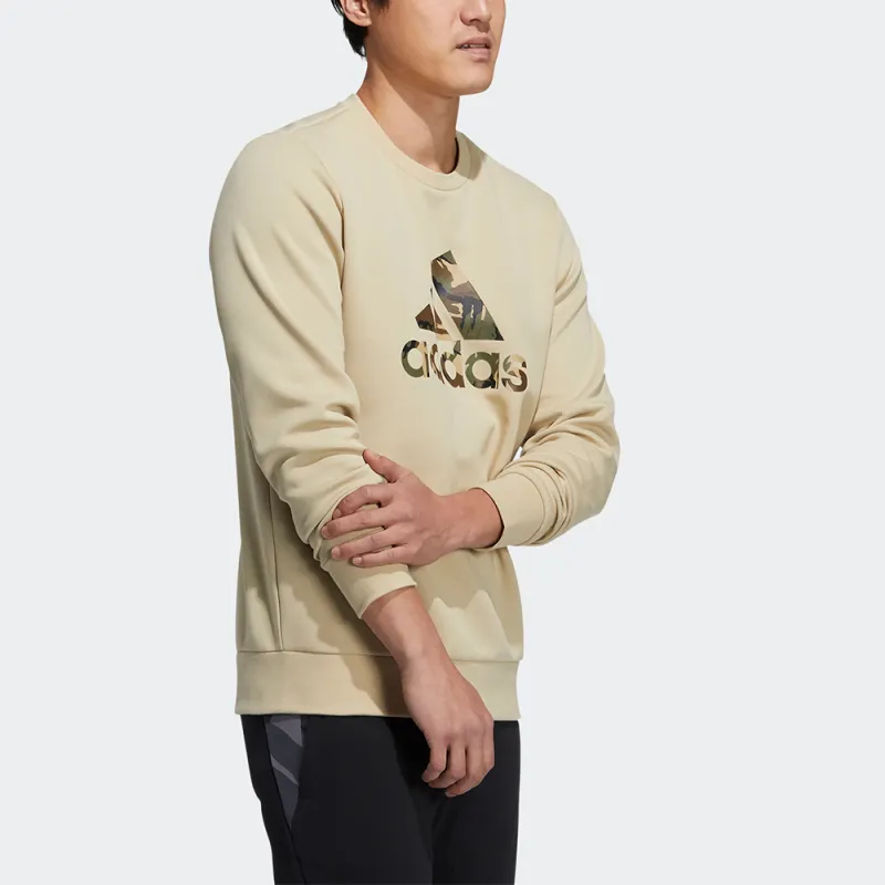 Adidas Sweatshirts Men Light Yellow-4