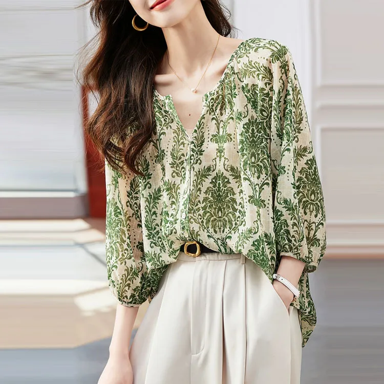 Dme Shirts Women's Seaweed Green-1