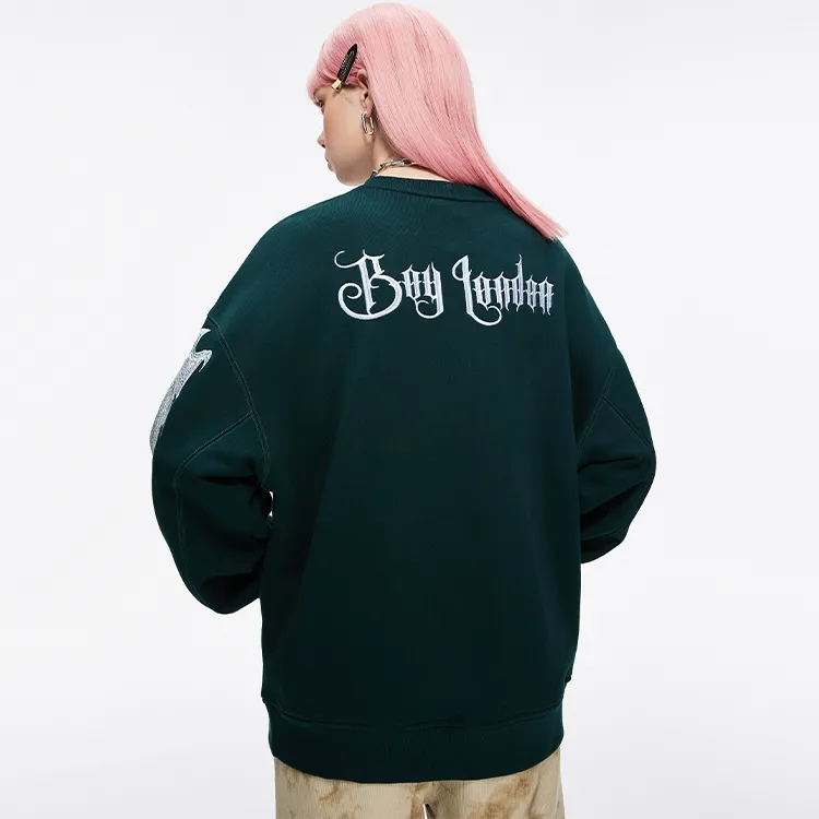 Boy London FW21 Sweatshirt Men's Green-5