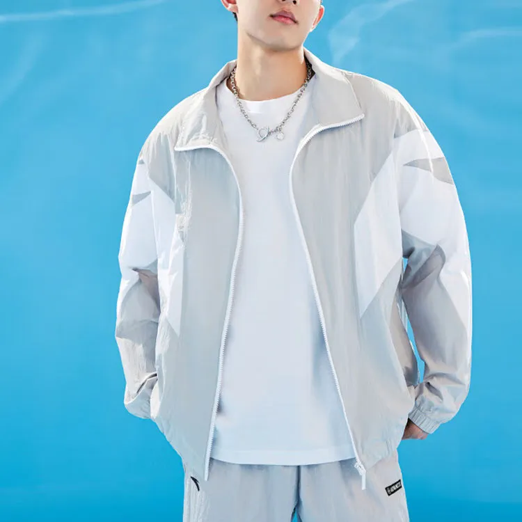 Anta Life Collection Jacket Unisex Microchip Gray-2