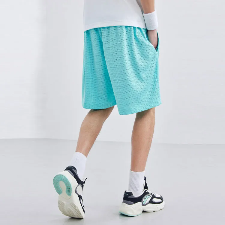 Anta Basketball Collection Basketball Shorts Men's Emerald Frost Green-3