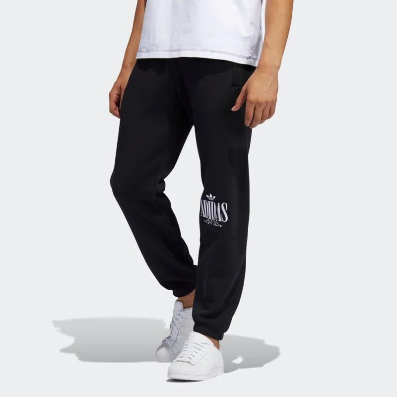 Adidas Originals Knitted Sweatpants Men's Black-2