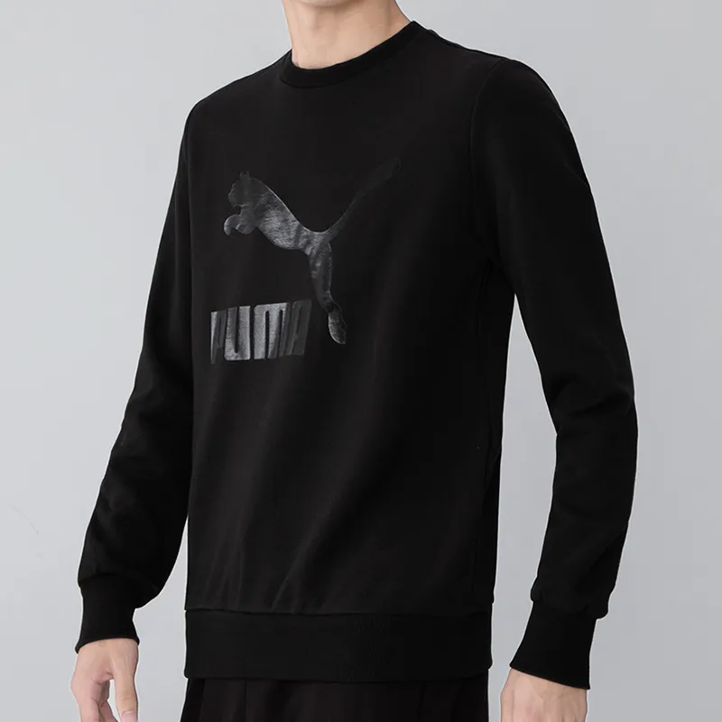 PUMA CLASSICS Sweatshirts Men Black-4