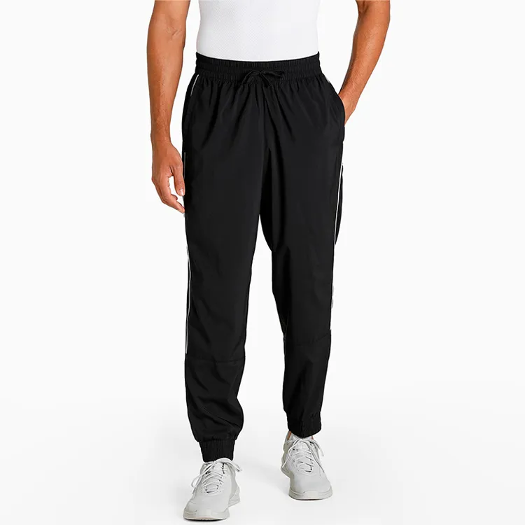 PUMA Knitted Sports Pants Men's Black-2