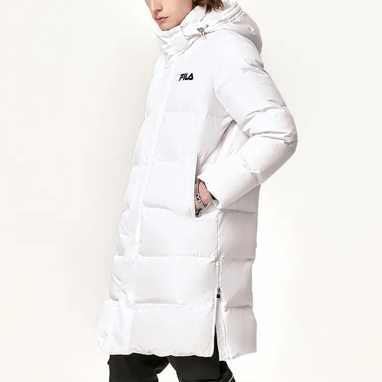 FILA Down Jacket Winter Men's Standard White-3
