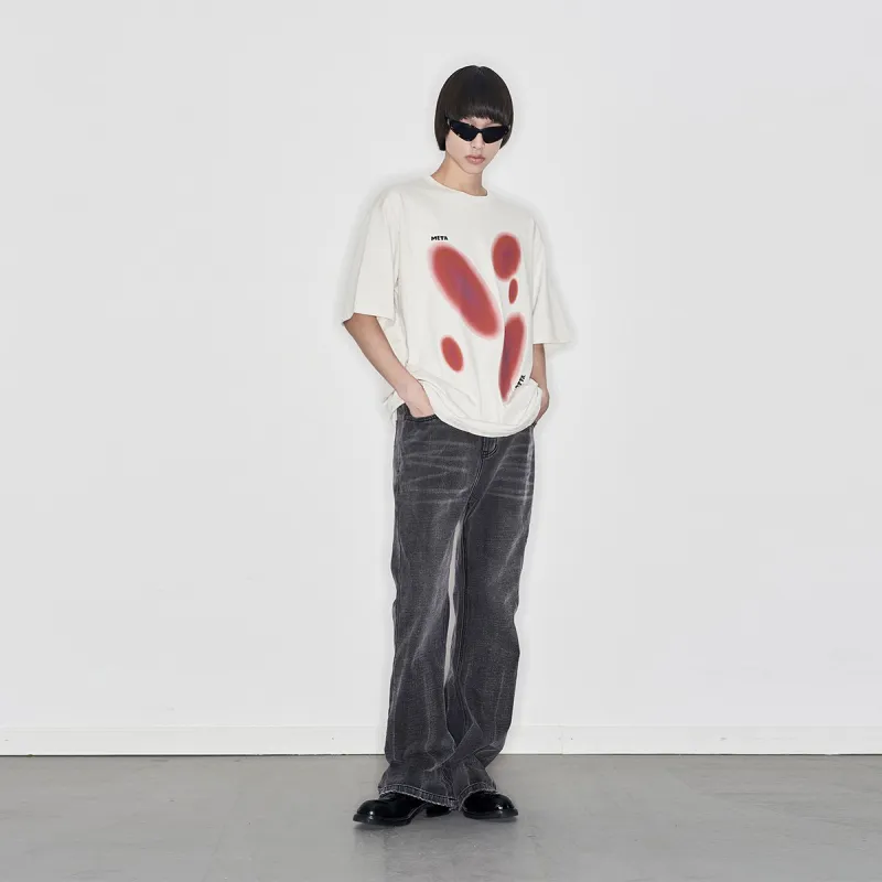 METARICOTTA T-Shirts Unisex Ecru-4