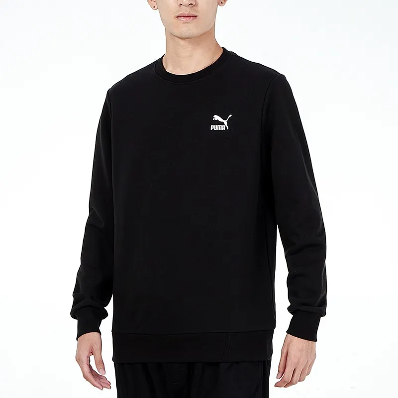 PUMA Sweatshirts Men Black-4