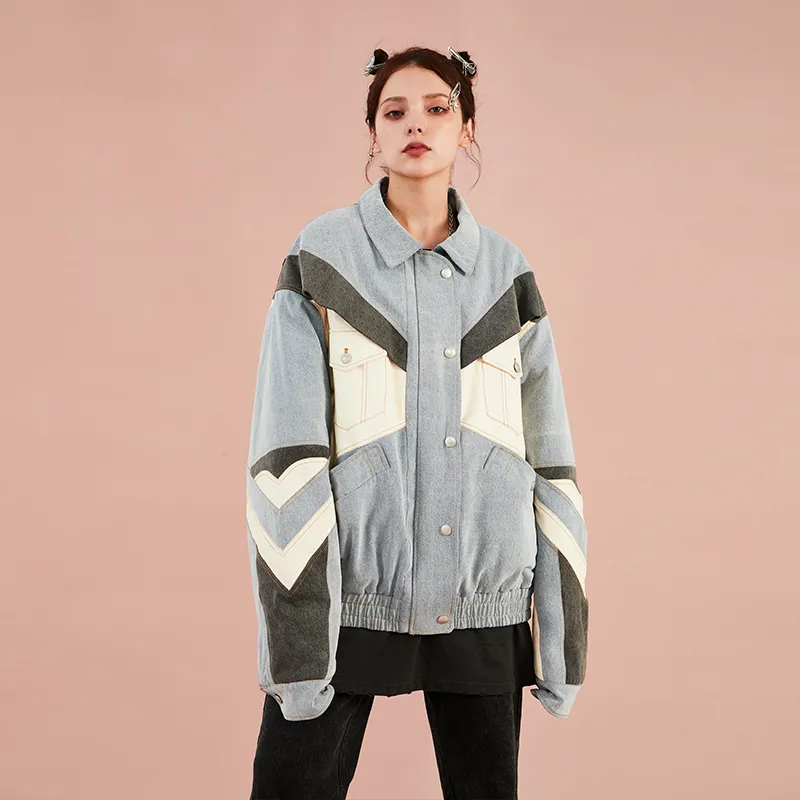 KODAKBLACK Puffer Jackets Unisex Blue-9