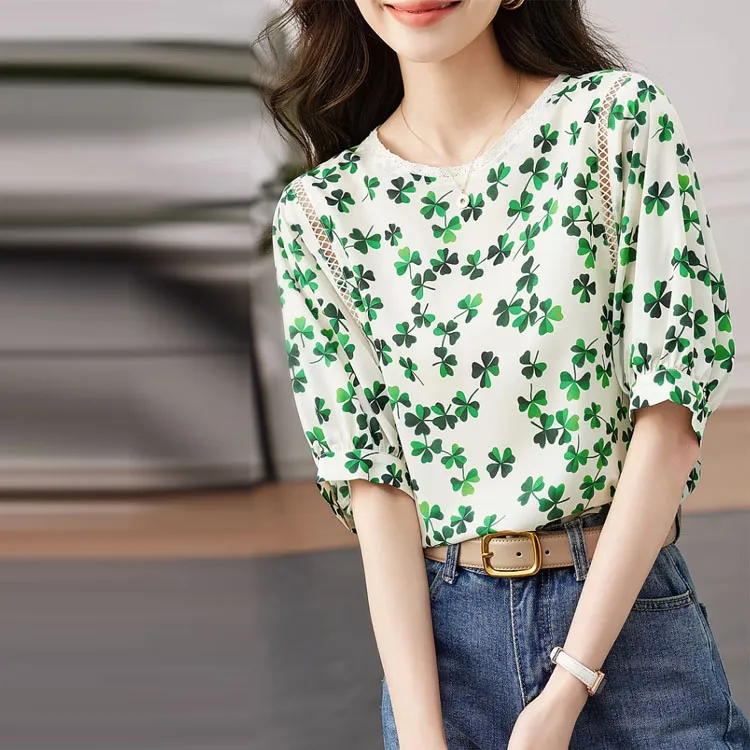 Dme Shirts Women's Forest Green-3