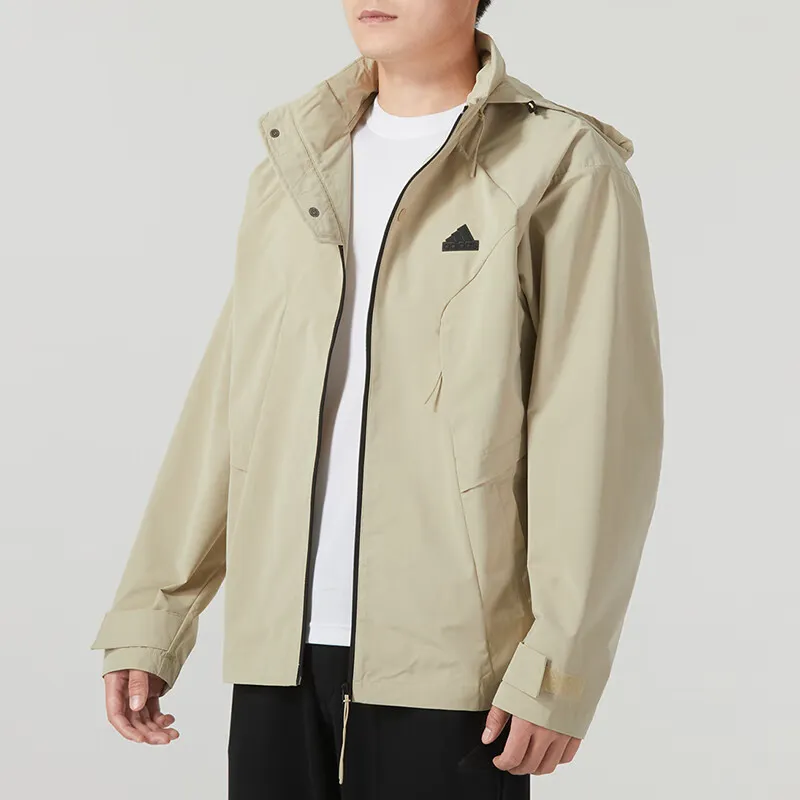 Adidas Jackets Men Khaki-5