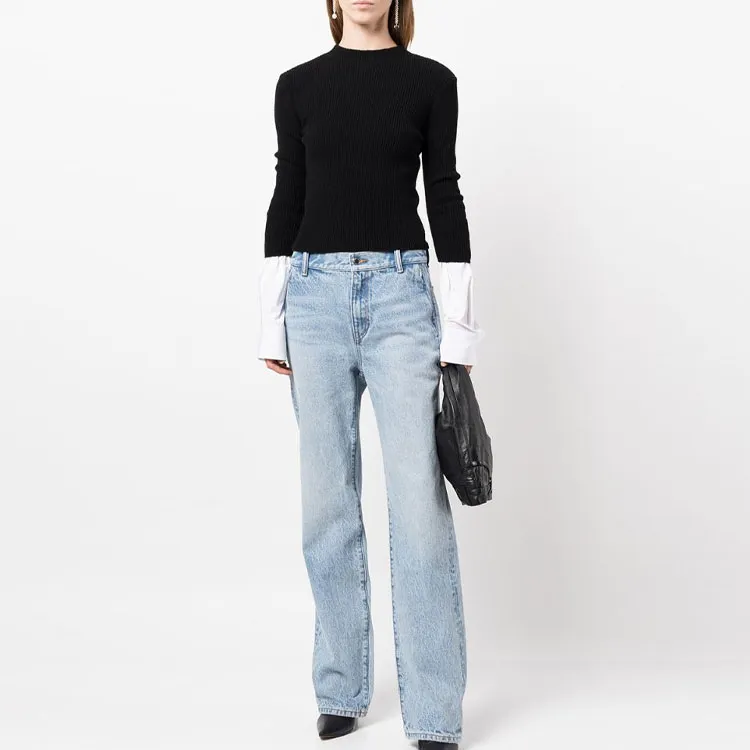 Alexander Wang Sweaters Women's Black/White-1