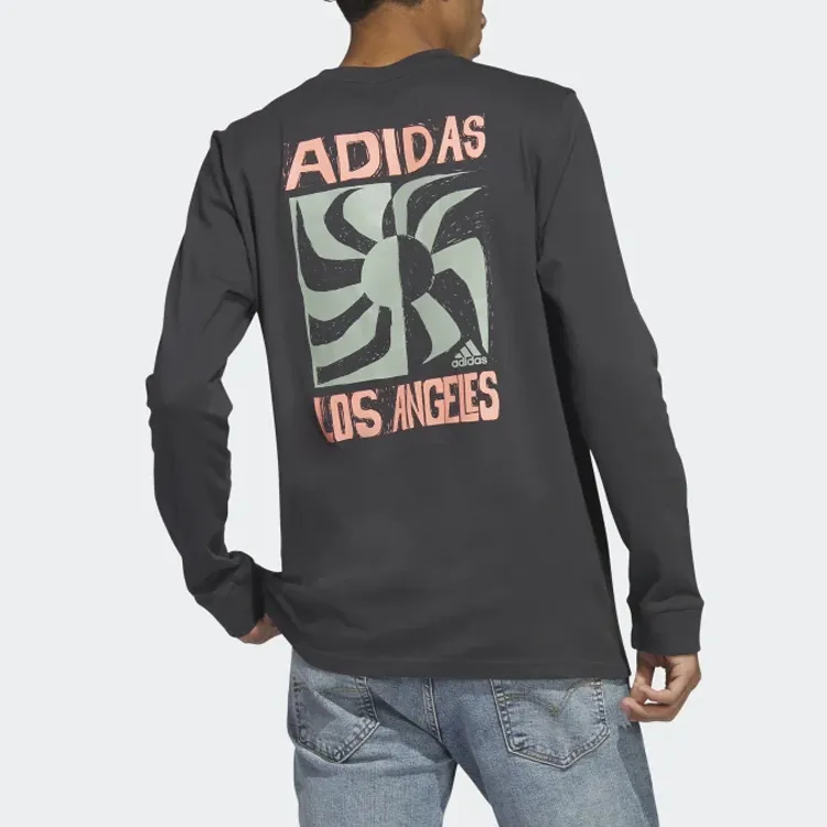 Adidas Los Angeles Graphic Long Sleeve Tee-2