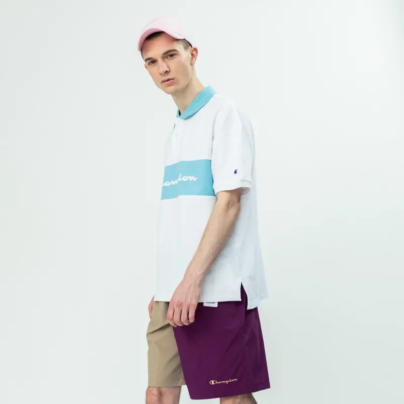 Champion Polo Shirts Unisex White-3