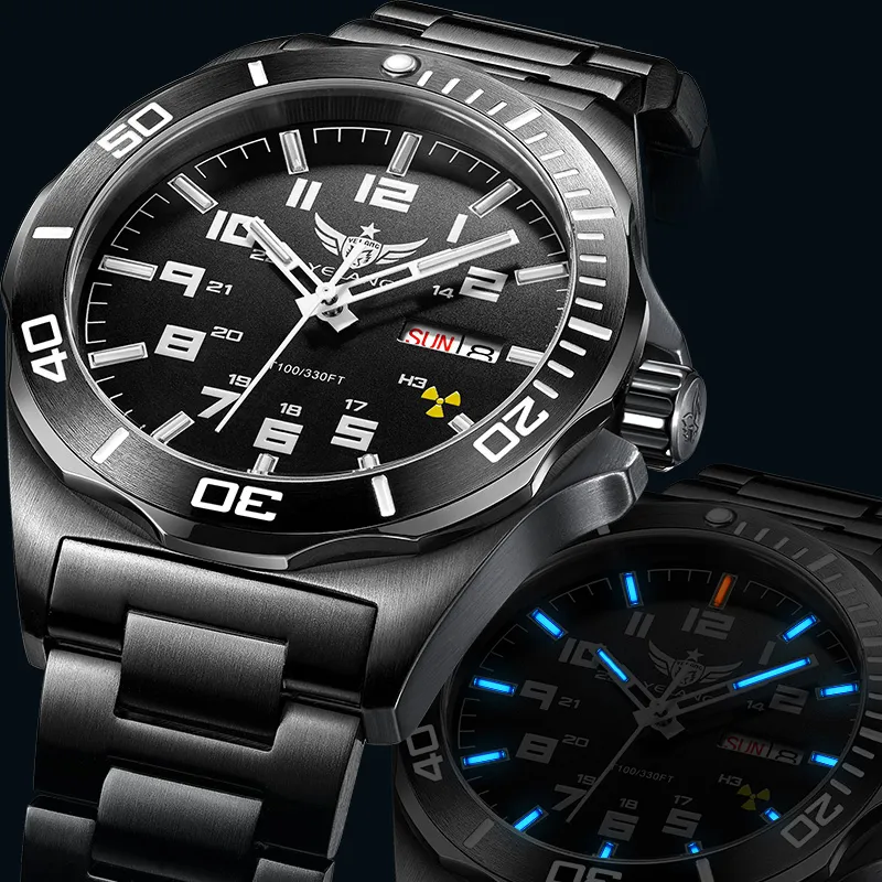 YELANG Automatic Mechanical Movement Watch Men's Watches Black Dial-40