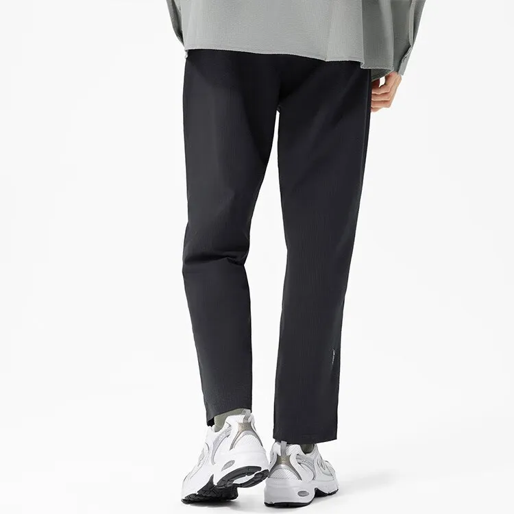 New Balance Casual Pants Men Black-3