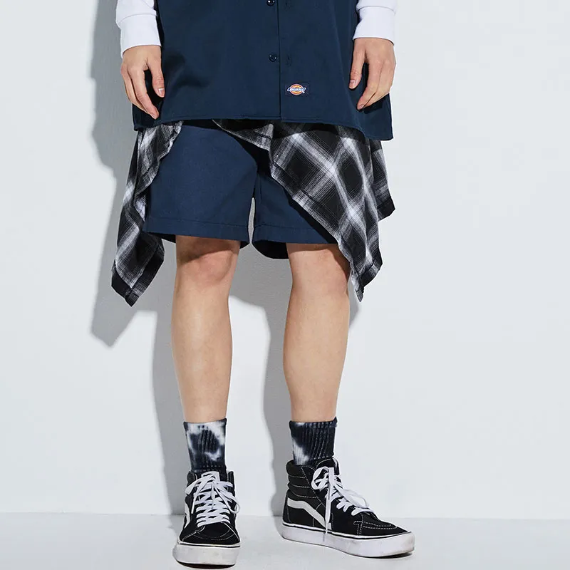 Wacko Maria X Dickies Casual Shorts Unisex Navy Blue-2