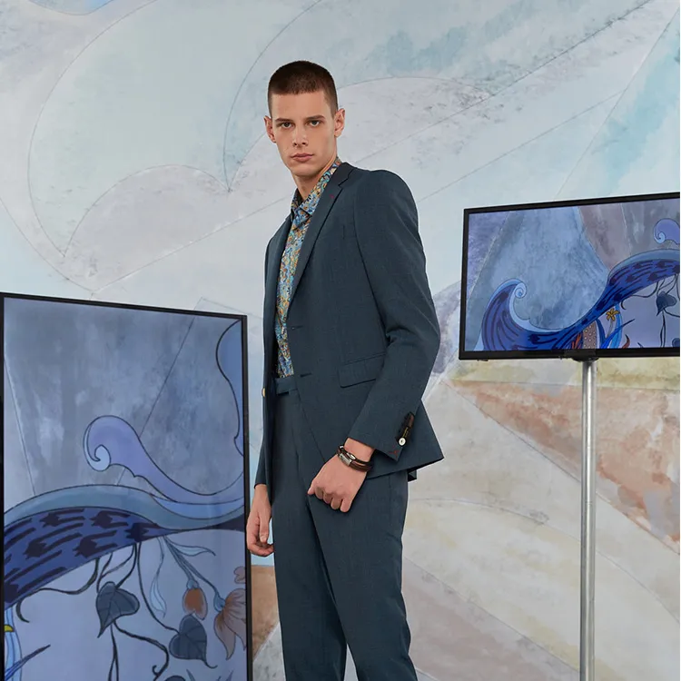 LIU·JO UOMO Business Suits Men Mixture Of Blues-4