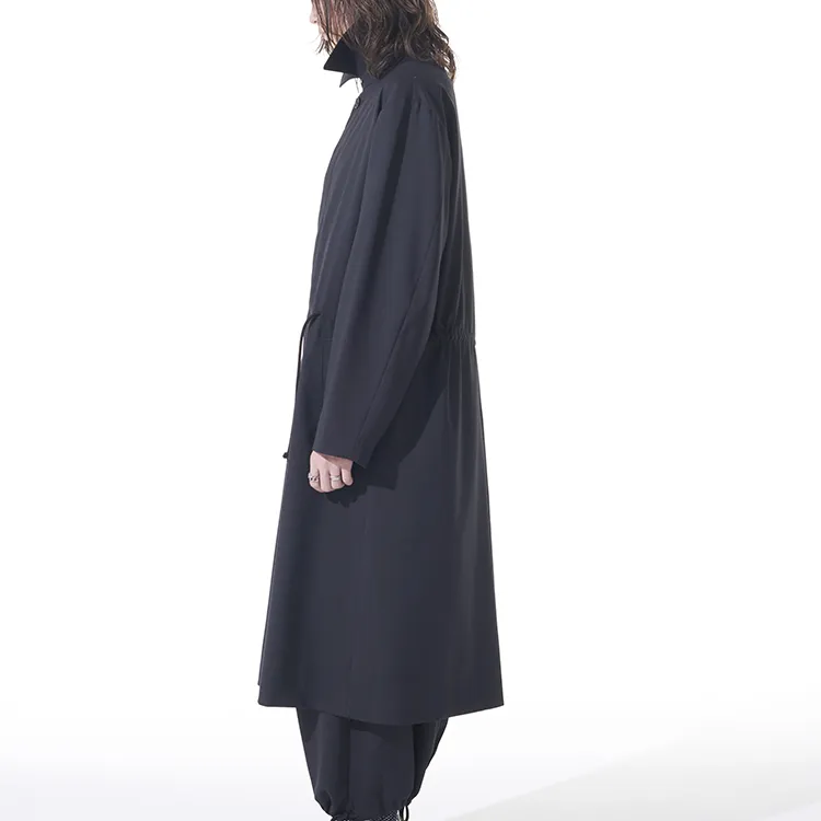 Yohji Yamamoto Coats Men Black-3