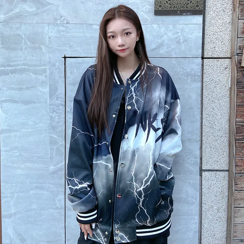 FireMonkey Baseball Jacket Unisex-4