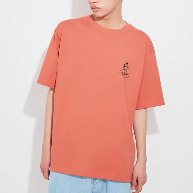 Disney X UNIQLO X Disney Co branded SS23 T Shirts Unisex Orange-3