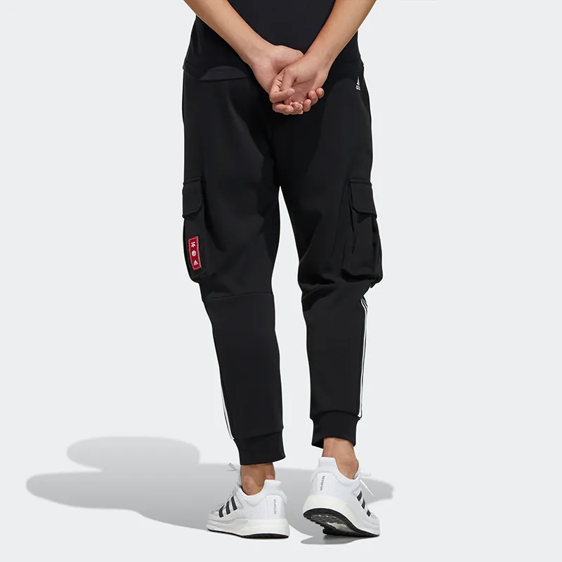 Adidas CNY Collection Cargo Pants Men Black-3