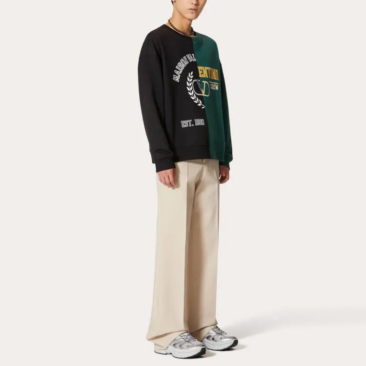 Valentino Valentine's Day SS23 Casual Pants Men Sandy Umber-1