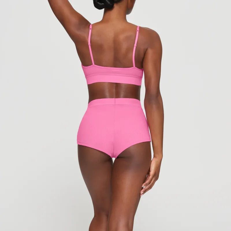 Skims Casual Shorts Women's Pink-2