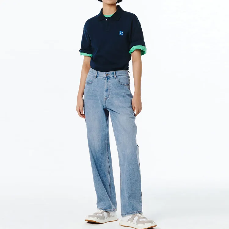 ADER ERROR High rise Straight Jeans-3