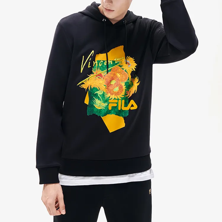 FILA Sweatshirts Men Jet Black-3