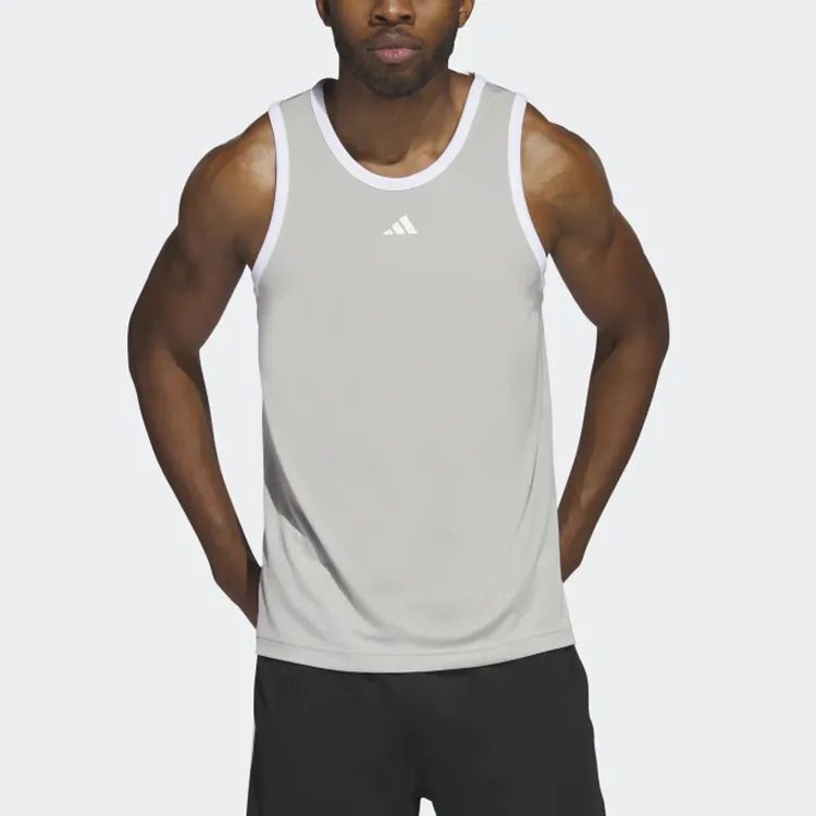 Adidas Free Shipping With AdiClub Adidas Legends Basketball 3 Stripes Tank Top-2