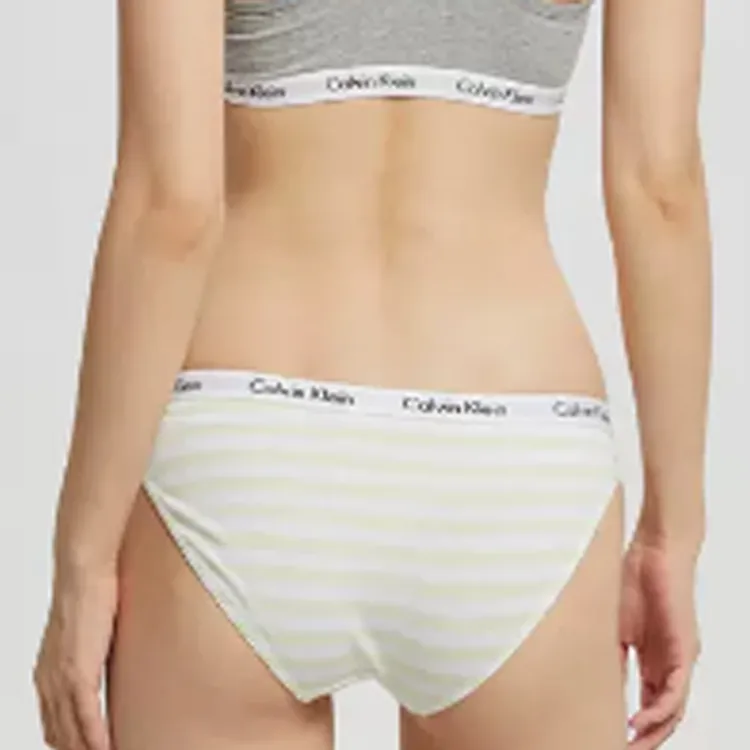 CALVIN KLEIN Underpants Women's 1 Pack Light Green White-2