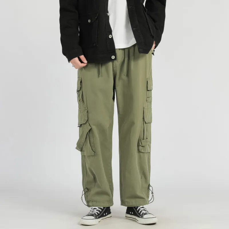 TYPERIGHTER Loose Fit Casual Pants Unisex-13