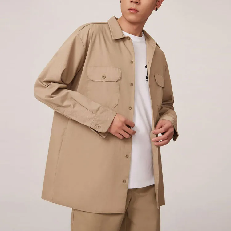 Dickies SS23 Shirts Men Khaki-2