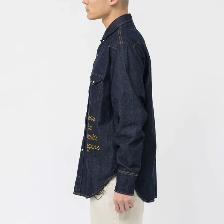 HUMAN MADE Denim Western Shirt-4