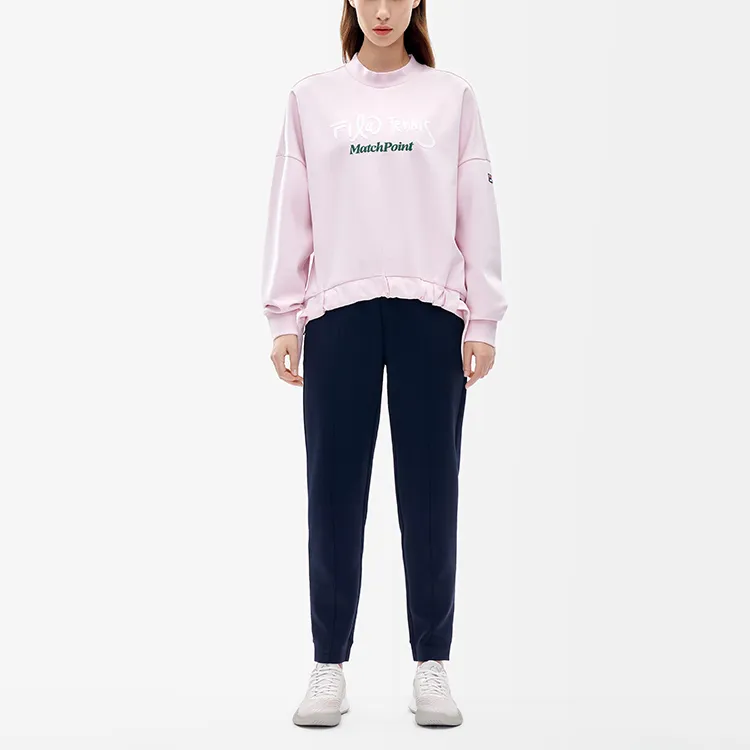 FILA Athletics Knitted Sweatpants Women's Royal Blue-2