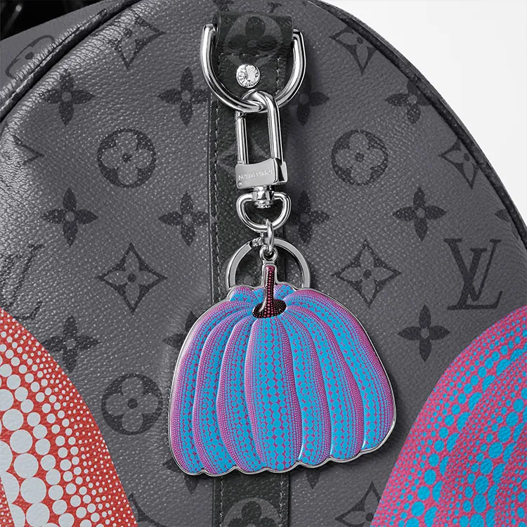 LOUIS VUITTON Lv X Yk Pumpkin Key Holder & Bag Charm-2