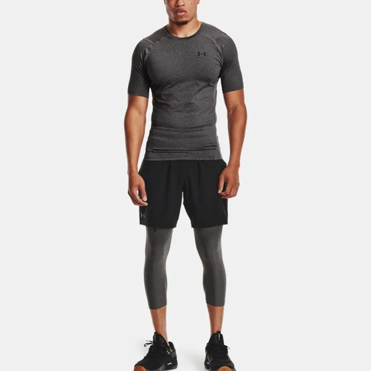 Under Armour HeatGear Sports Pants Men Carbon Gray-3