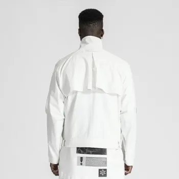 NORVINCY Sports Cycling Western Pure White Handsome Jacket Unisex