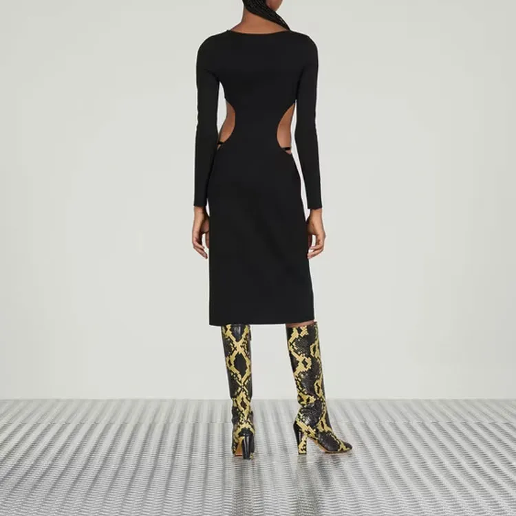 GUCCI Crystal G Cut out Dress-2