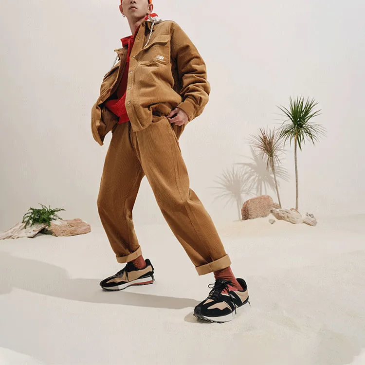 New Balance New Balance CNY Collection Casual Pants Men Brown-2