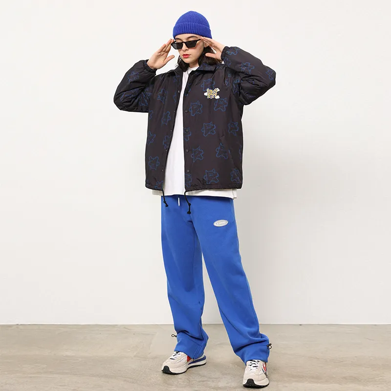 AMONSTER x AMENGXIAOGUAISHOU Jacket Unisex Dark Navy Blue-2